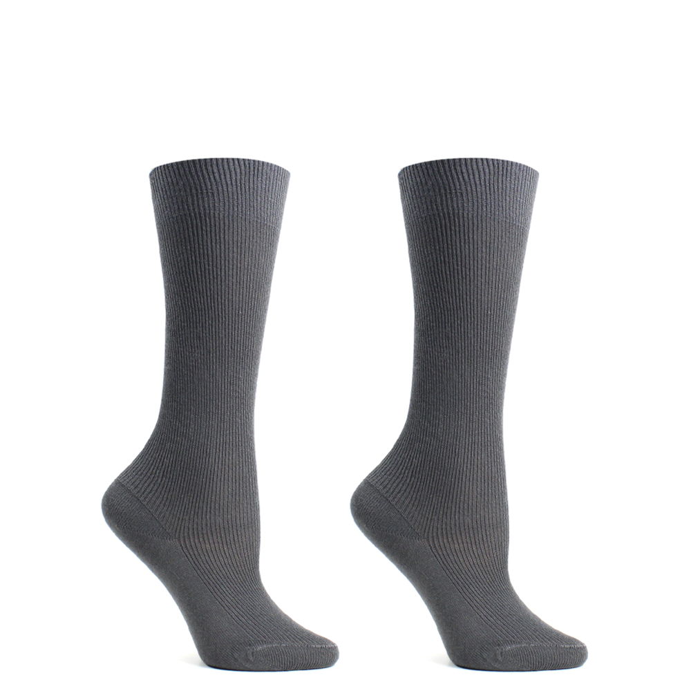 BIPACK CALCETA BAMBOO ESCOLAR GRIS - 1