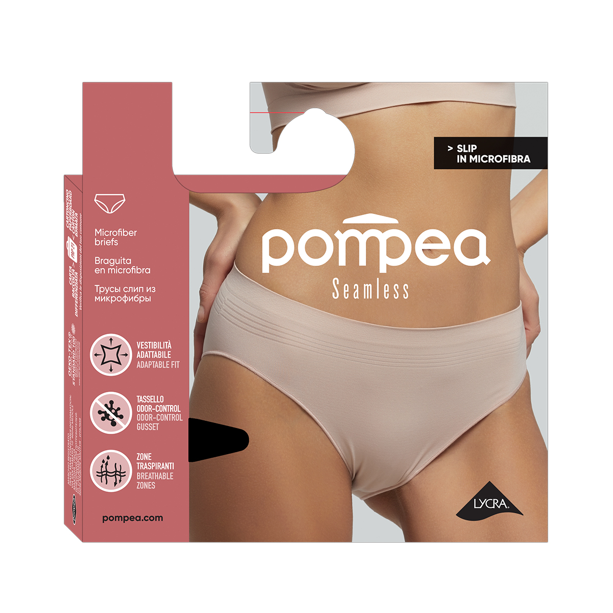 CALZÓN MUJER POMPEA SEAMLESS DONNA - 4