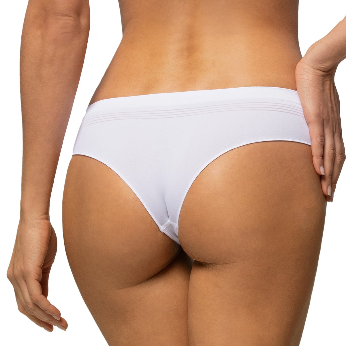 COLALES MUJER POMPEA SEAMLESS BLANCO - 2