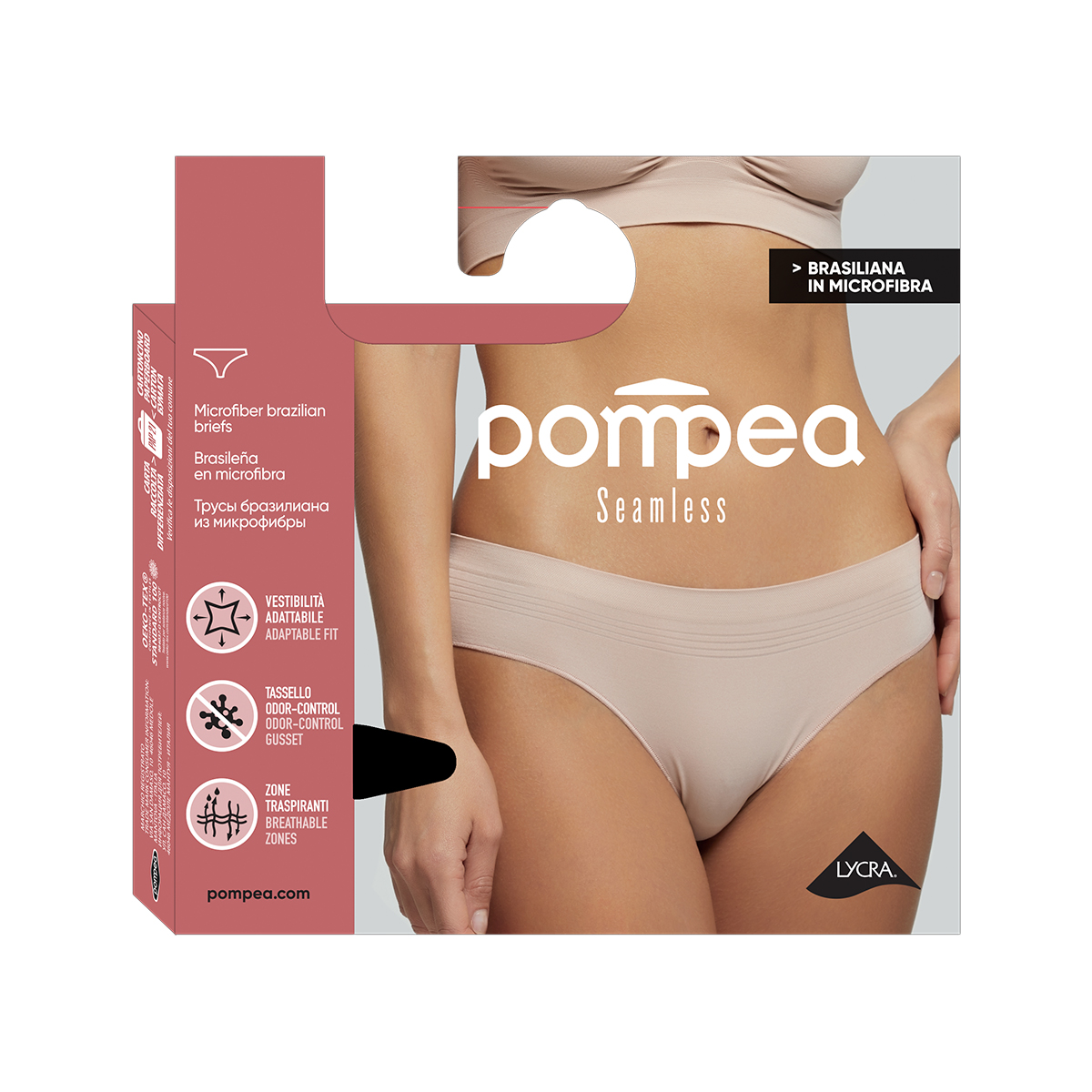 COLALES MUJER POMPEA SEAMLESS BLANCO - 4