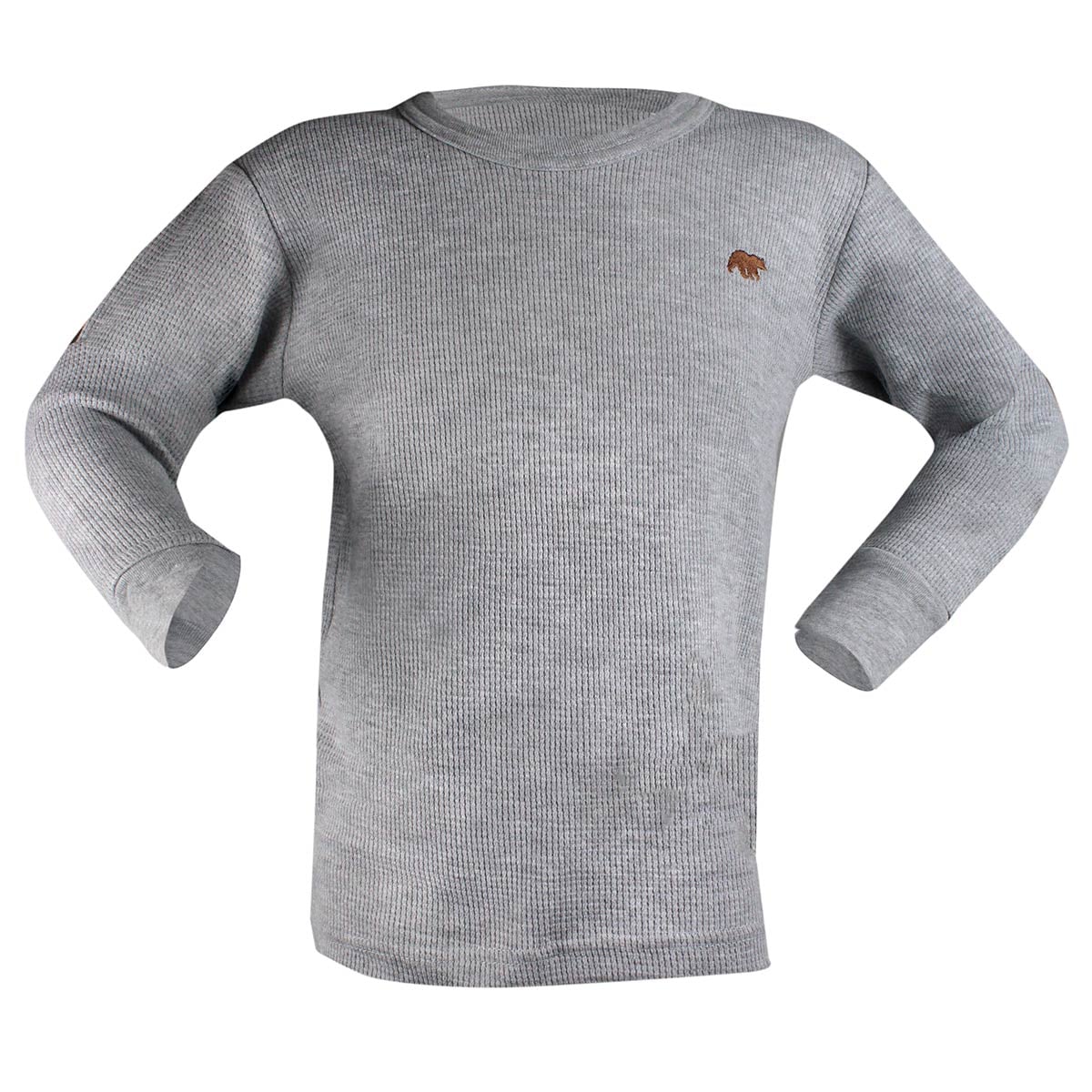 CAMISETA ALGODÓN NIÑO TAIS GRIS TEJIDO PANAL INFANTIL - 1