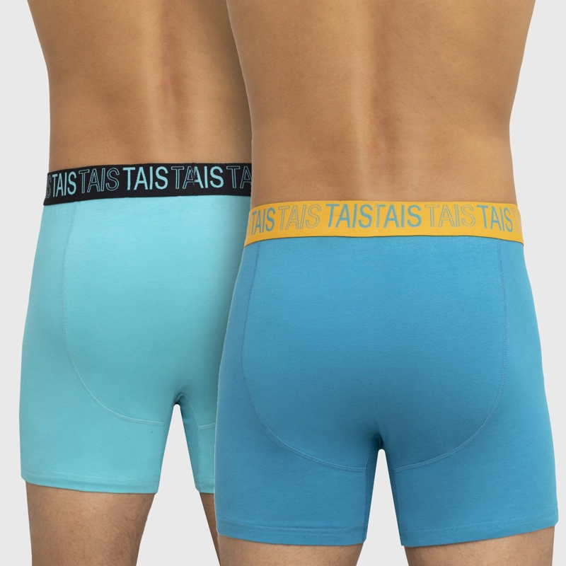 PACK BÓXER HOMBRE TAIS COTTON SPANDEX COLORES CALIPSO - 2