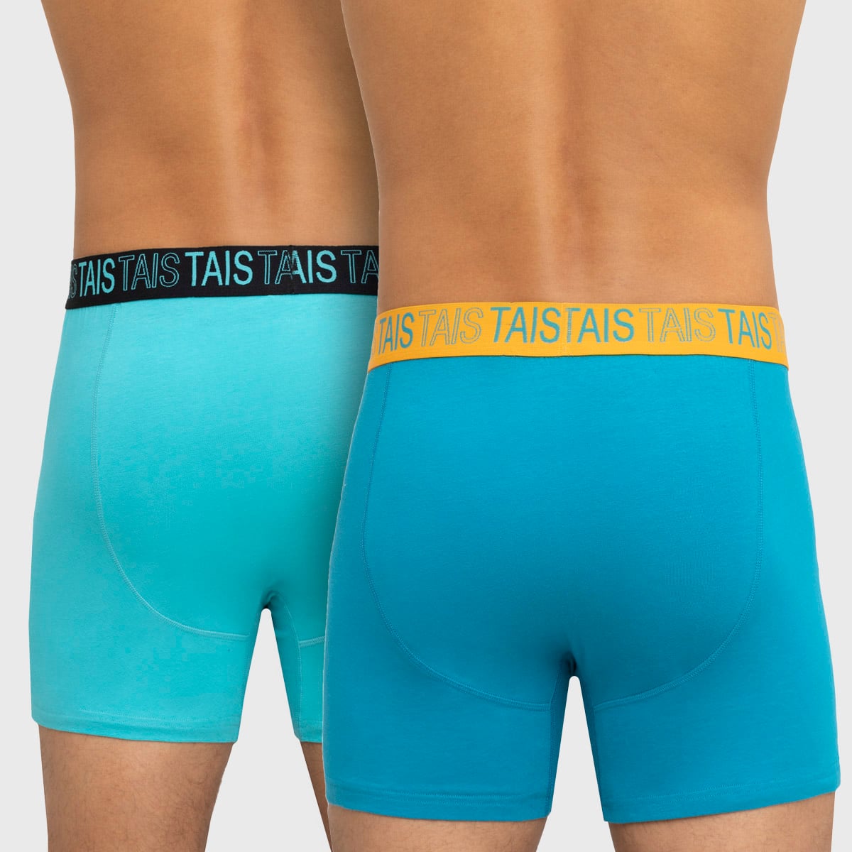PACK BÓXER HOMBRE TAIS COTTON SPANDEX COLORES CALIPSO - 2