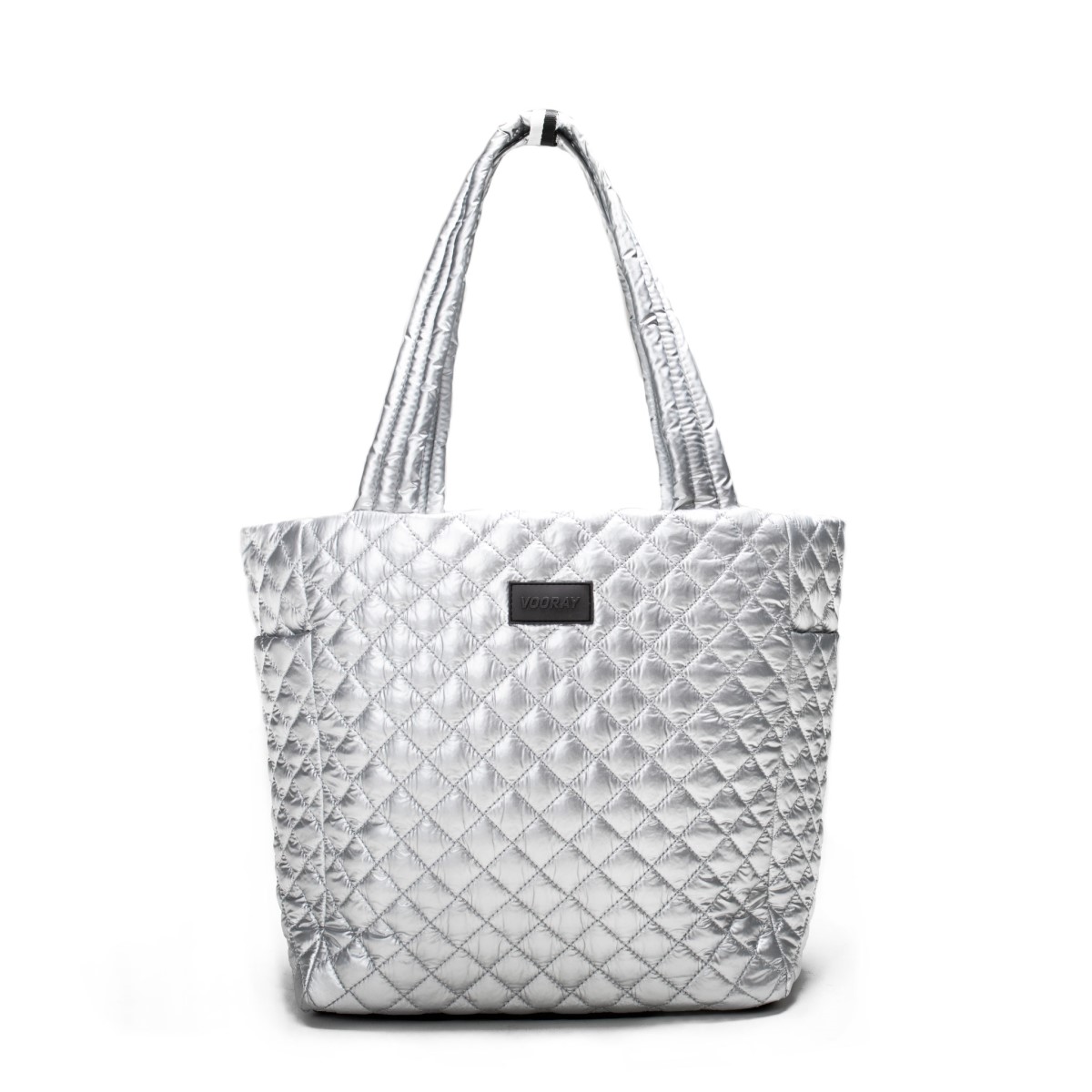 VOORAY - TOTE NAOMI ACOLCHADO PLATA - 1