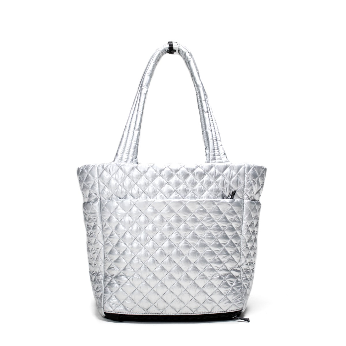 VOORAY - TOTE NAOMI ACOLCHADO PLATA - 2