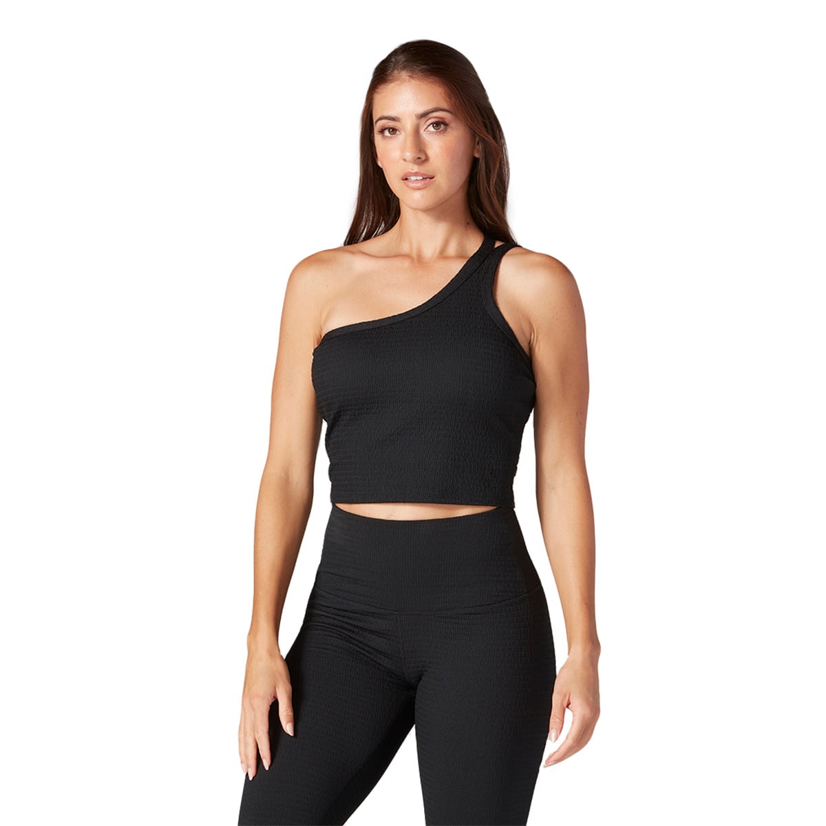 TAVI - PETO ONE SHOULDER NEGRO - 1