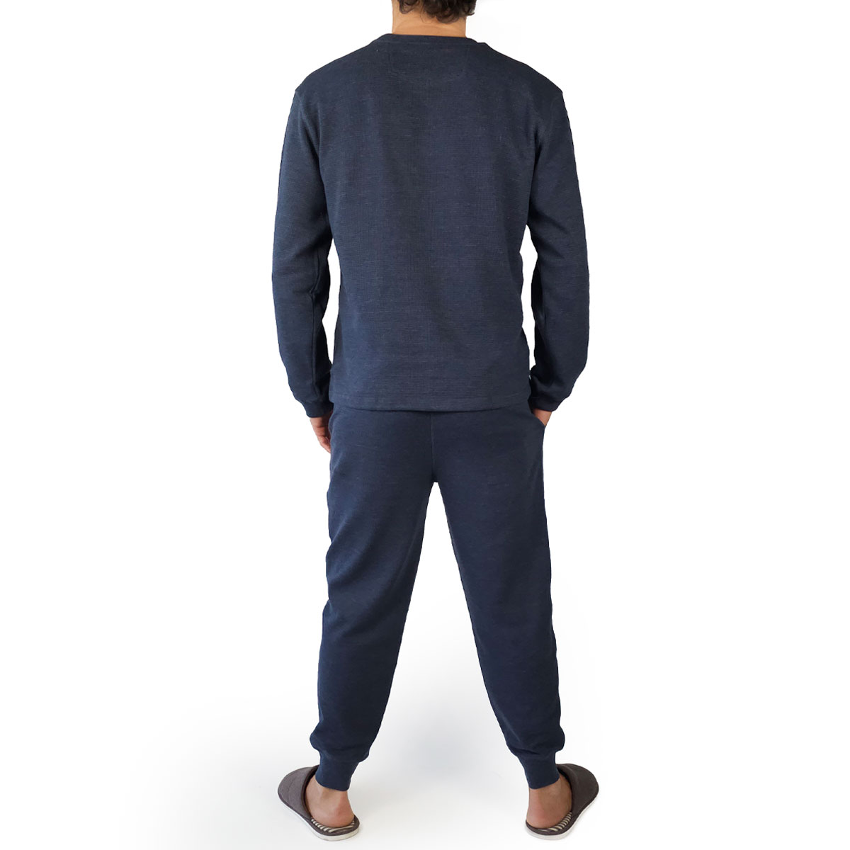 PIJAMA HOMBRE HEAT HOLDERS TÉRMICO AZUL - 2