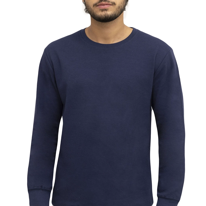 CAMISETA TEJIDO PANAL HOMBRE AZUL TAIS - 1