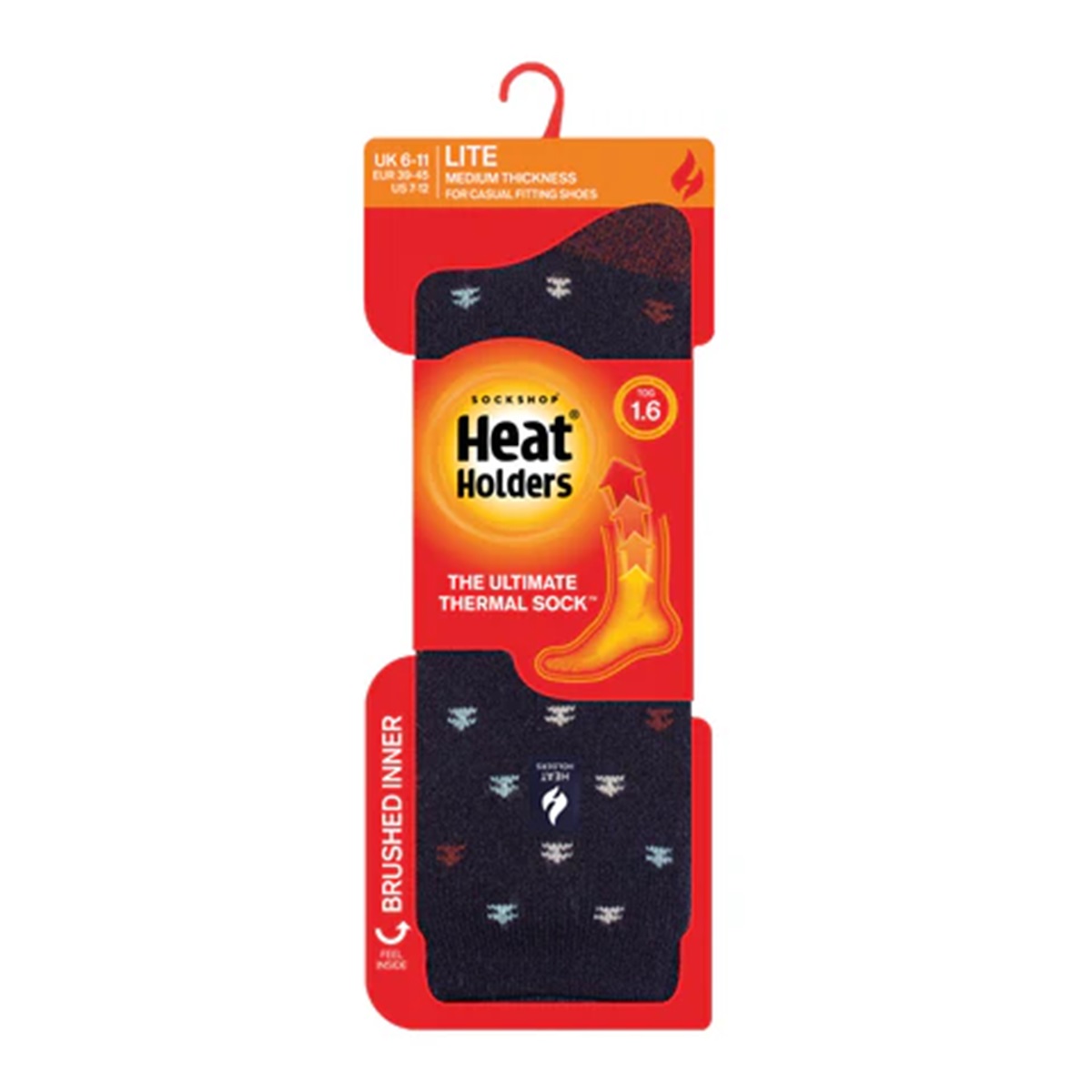 CALCETÍN HOMBRE HEAT HOLDERS LITE - MARSOLL AZUL MARINO - 2