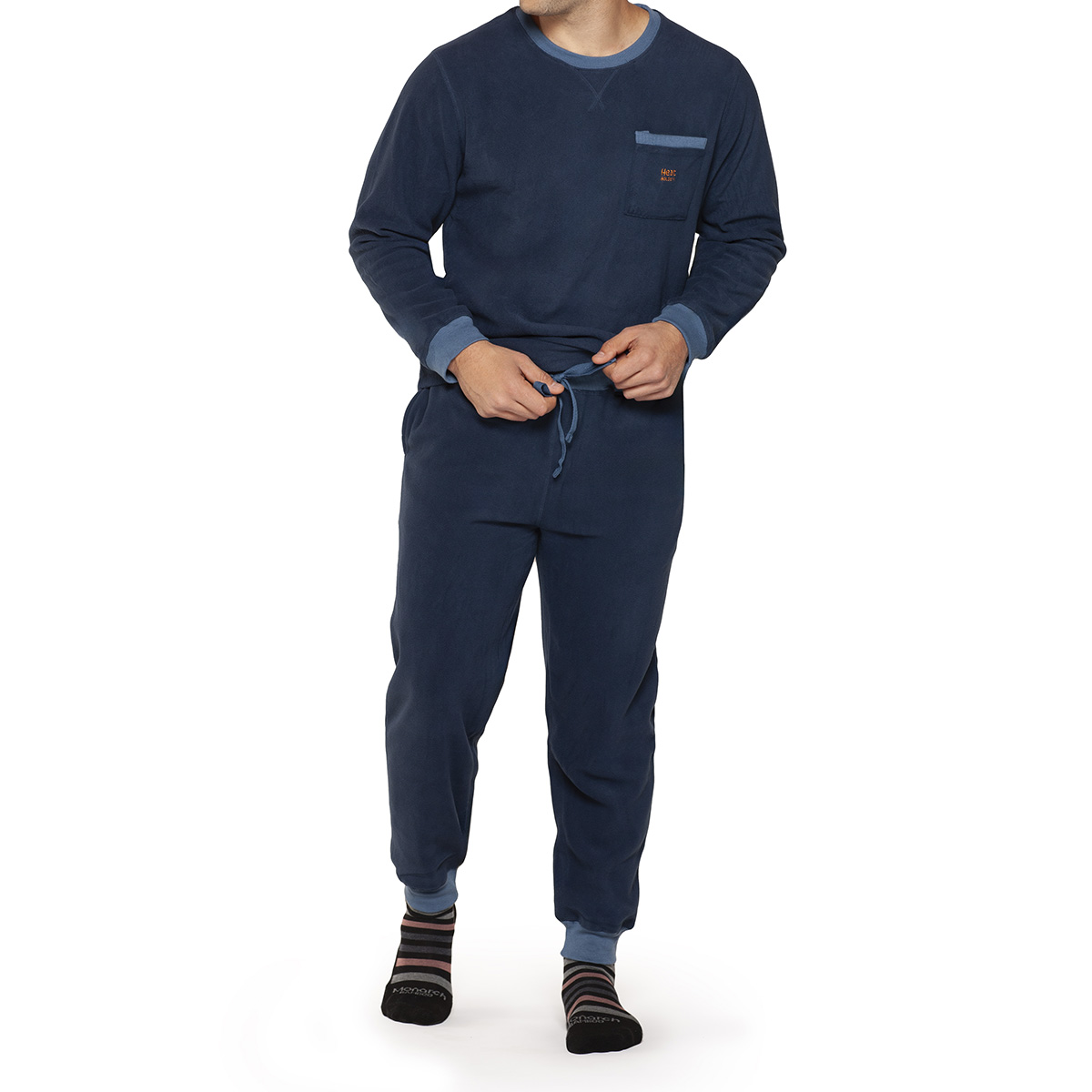 PIJAMA HOMBRE HEAT HOLDERS OI24 P POLAR TÉRMICO AZUL - 1