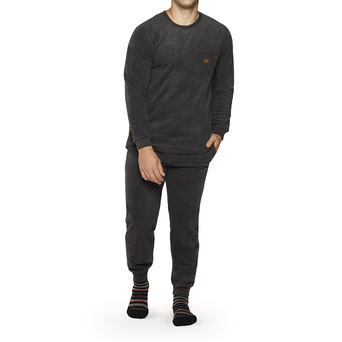 PIJAMA HOMBRE HEAT HOLDERS OI24 P POLAR TÉRMICO MARENGO - 2