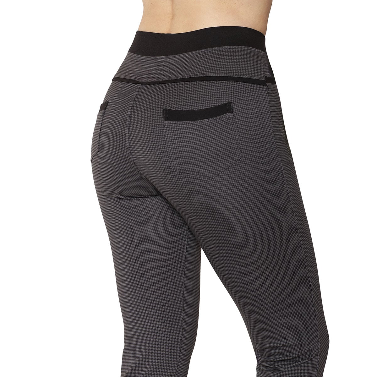 LEGGINGS MUJER MONARCH GRIS OI24 - RIBETES - 5