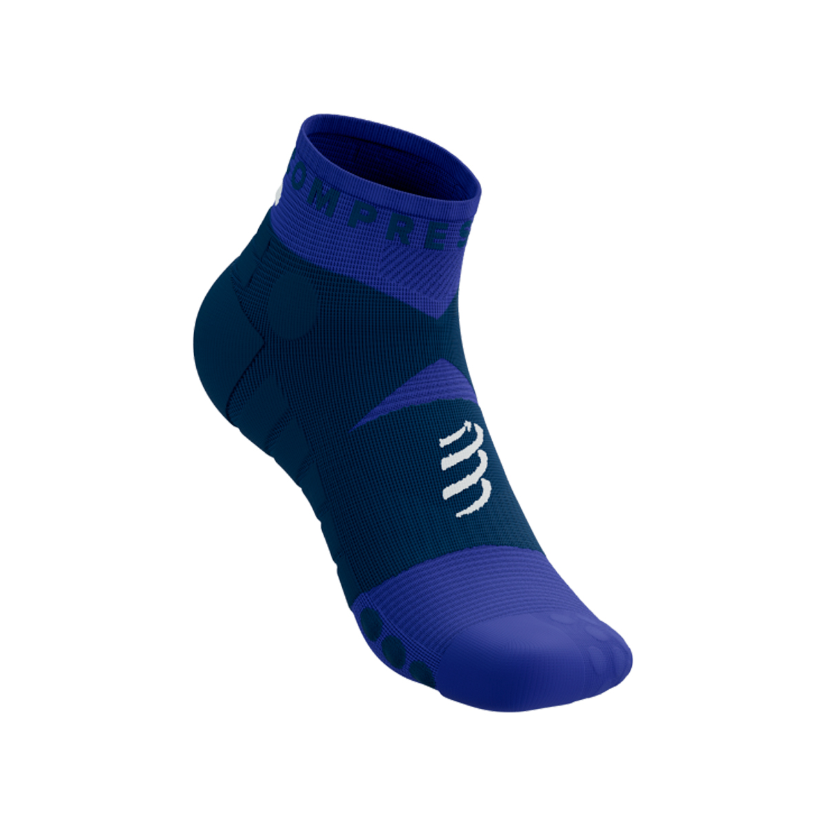CALCETÍN UNISEX COMPRESSPORT ULTRA TRAIL LOW AZUL - 2