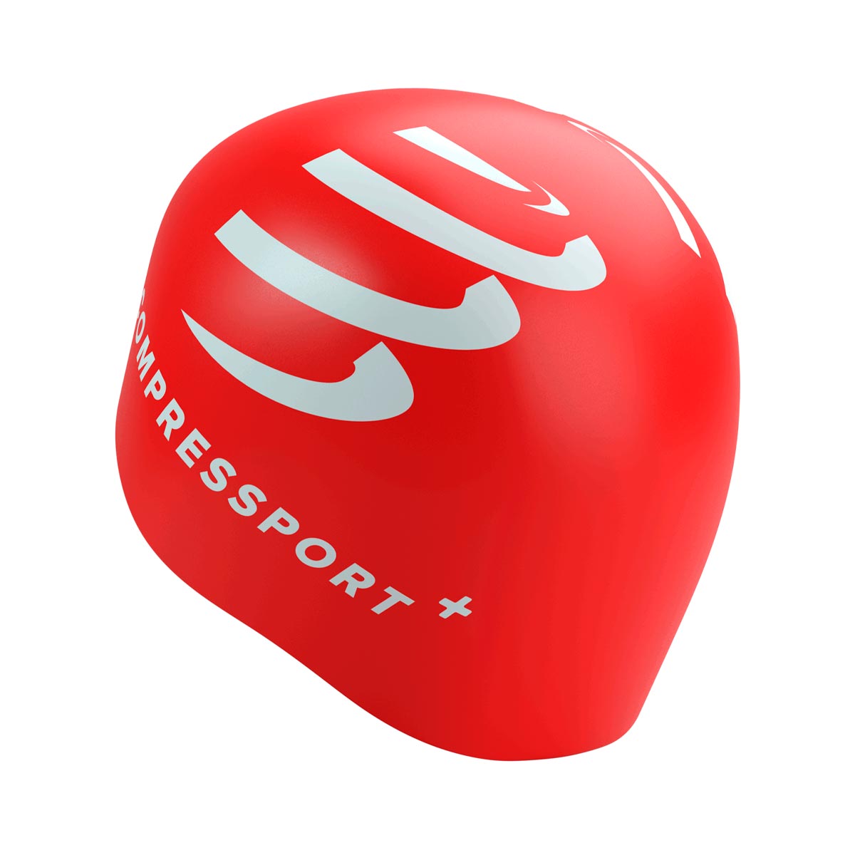 GORRA NATACIÓN COMPRESSPORT ROJO - 2