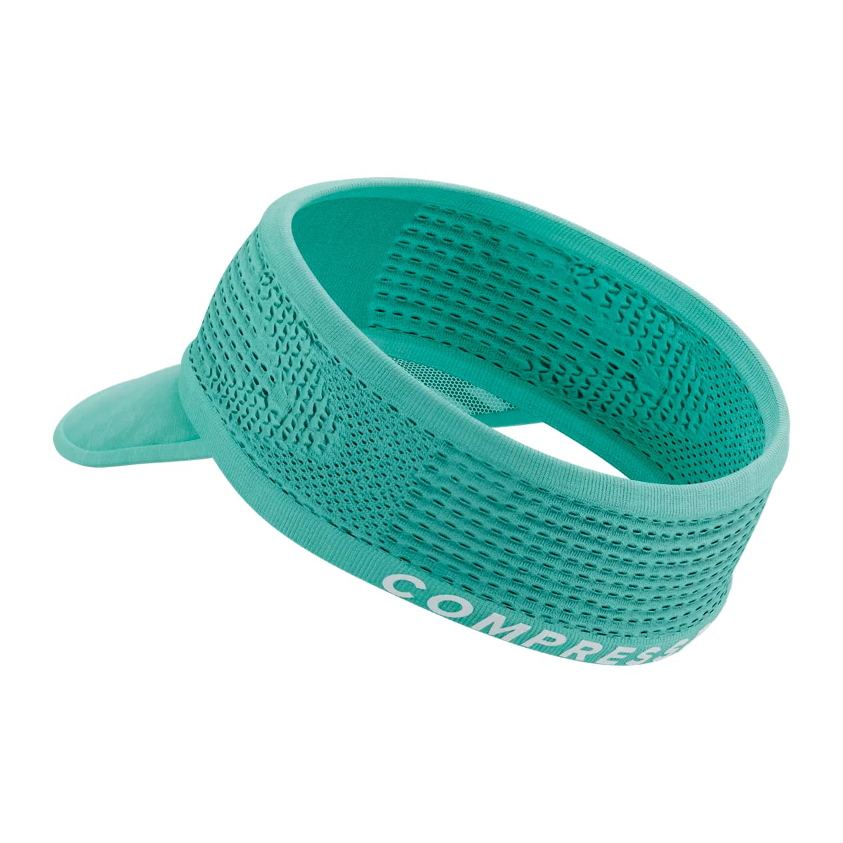 VISERA COMPRESSPORT SPIDERWEB HEADBAND ON/OFF CELESTE - 2