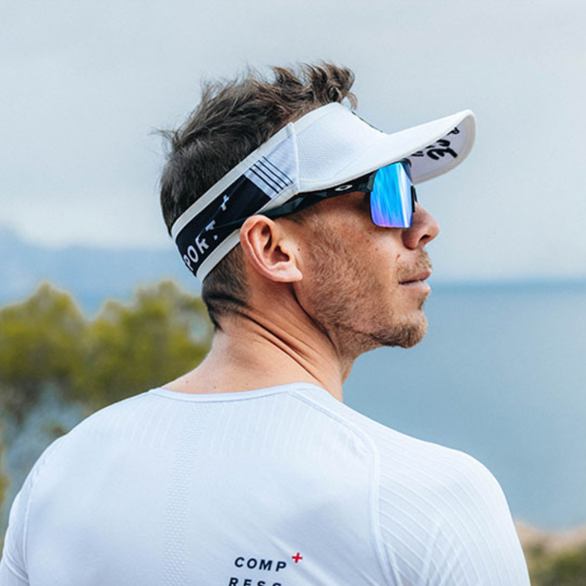VISERA COMPRESSPORT ULTRALIGHT WHITE - 5