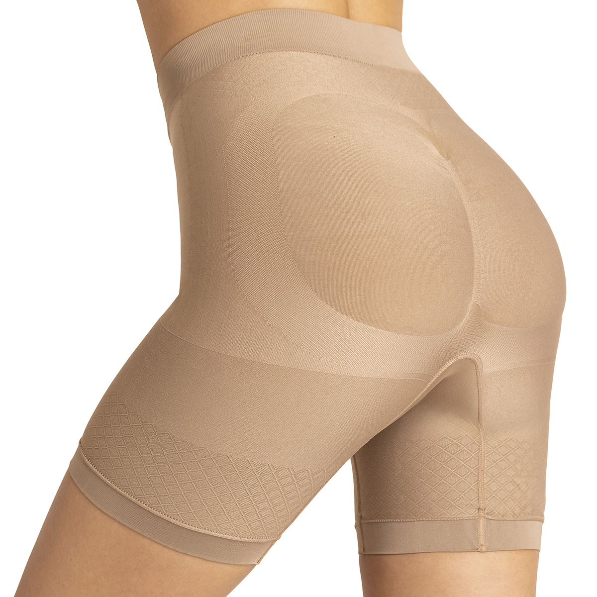 BERMUDA MUJER MONARCH CONTROL PUSH UP NUDE - 3