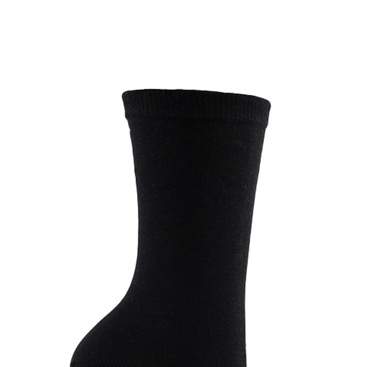 PACK X3 PARES CALCETINES MUJER MONARCH BAMBOO LISO LARGO 3/4 NEGRO - 3