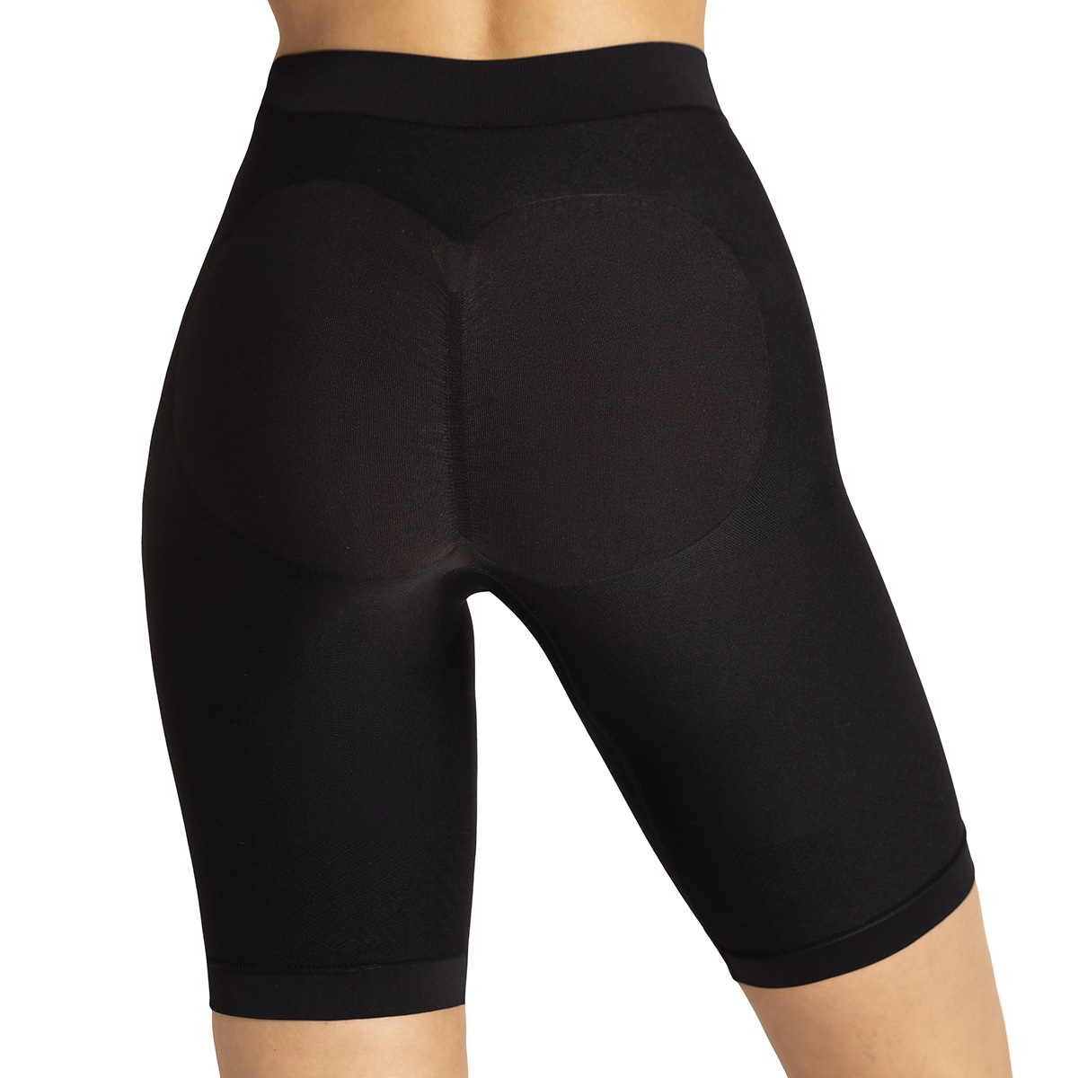 BERMUDA MUJER MONARCH CONTROL PUSH UP NEGRO - 3