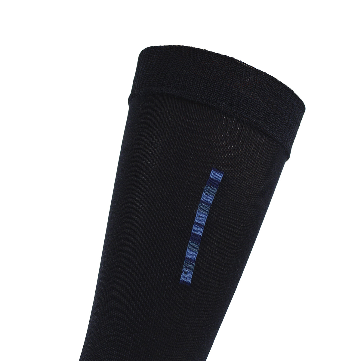 PACK X2 PARES DE CALCETINES HOMBRE MONARCH HILO BARRA LARGO AMERICANO AZUL - 4