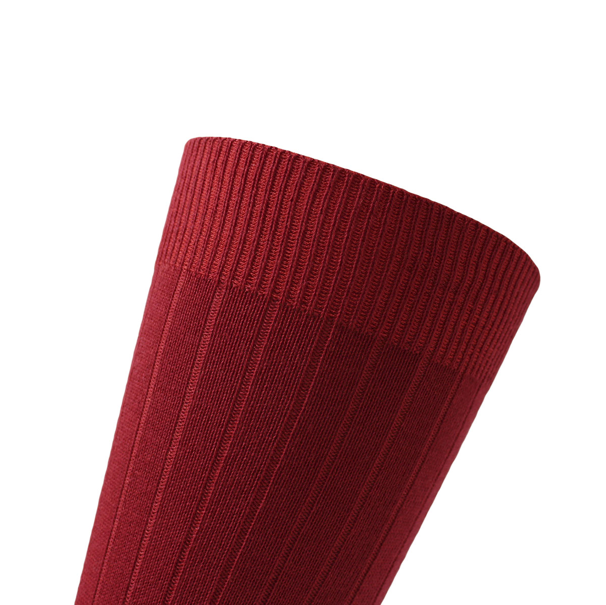 CALCETÍN HOMBRE PERUGGI BAMBOO ACANALADO LARGO AMERICANO ROJO - 3