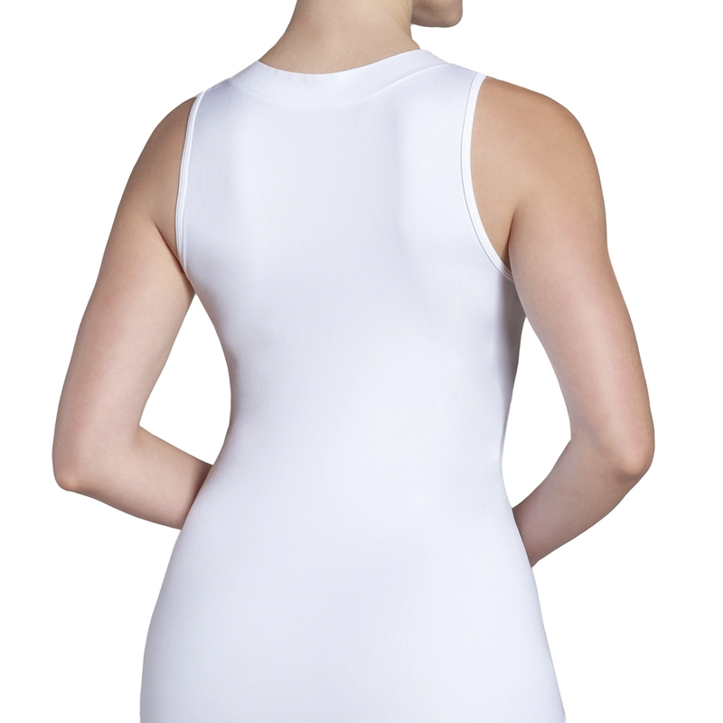 MONARCH - POLERA REGATA ESCOTE 'V' BLANCO - 3