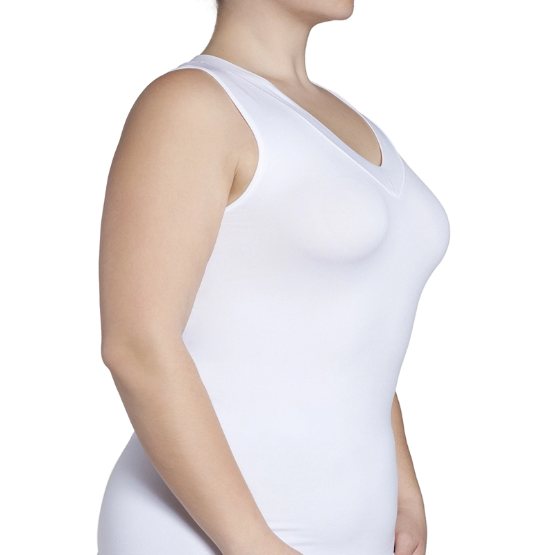 MONARCH - POLERA REGATA ESCOTE 'V' BLANCO - 4