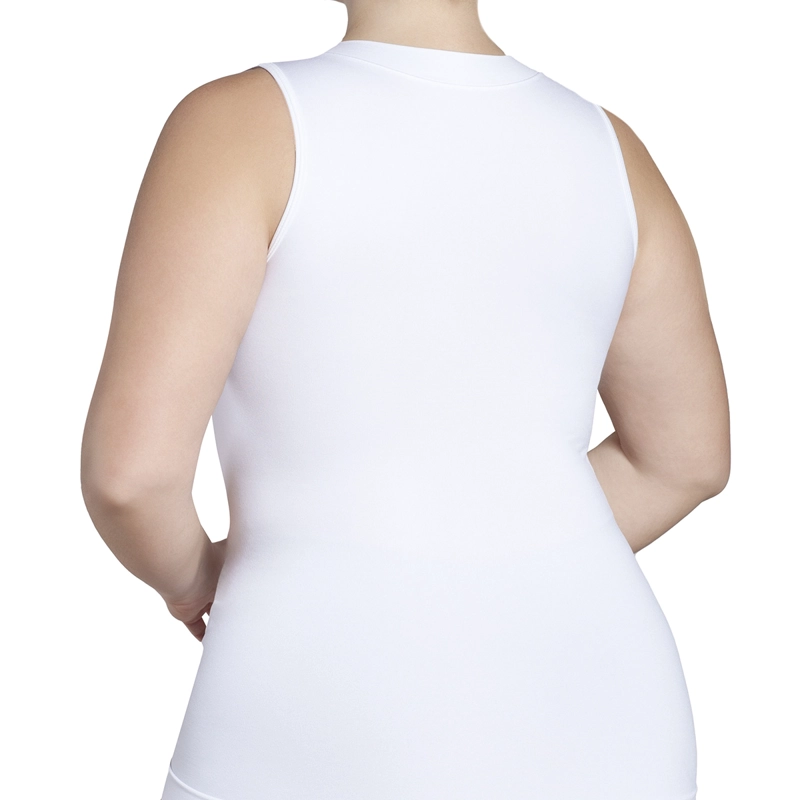 MONARCH - POLERA REGATA ESCOTE 'V' BLANCO - 6