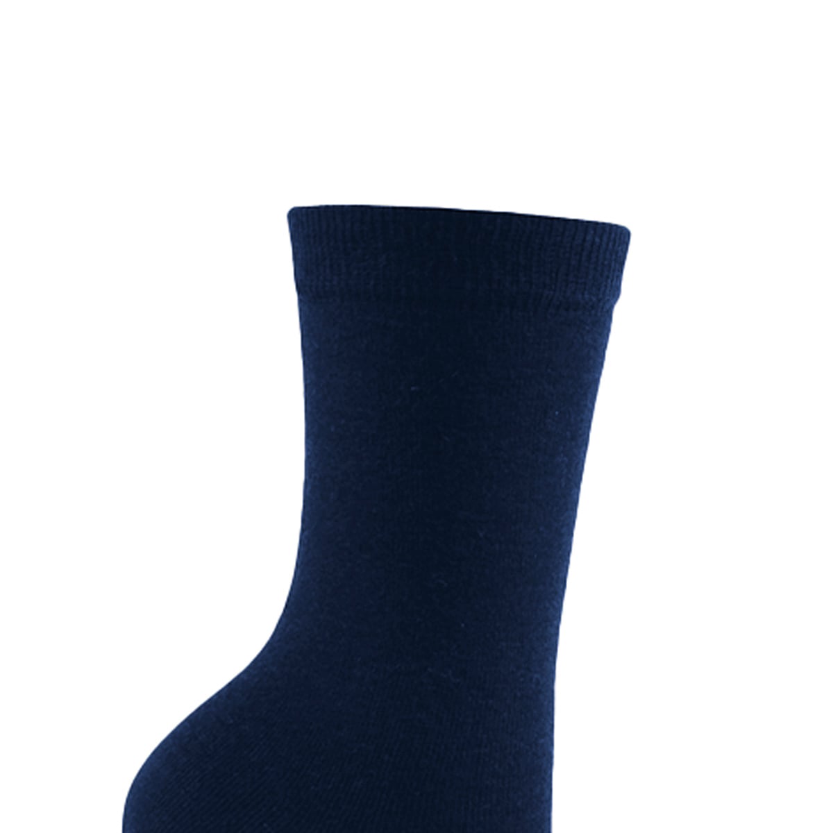 PACK X3 PARES CALCETINES MUJER MONARCH BAMBOO LISO LARGO 3/4 AZUL - 4