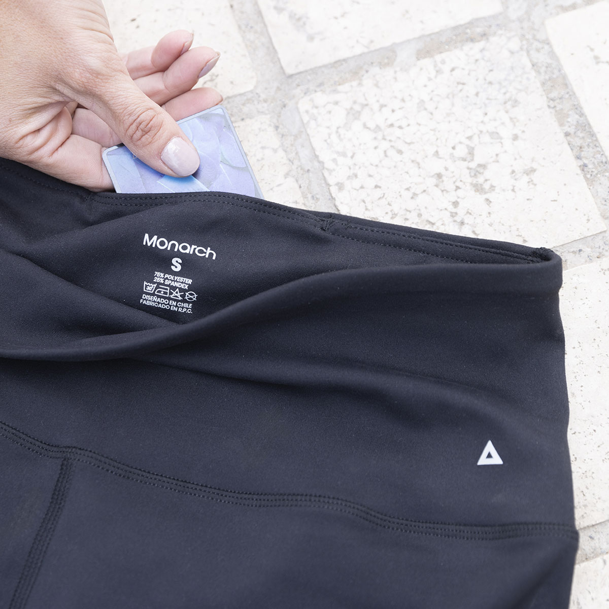 CALZA BIKER NEGRO MONARCH - 5