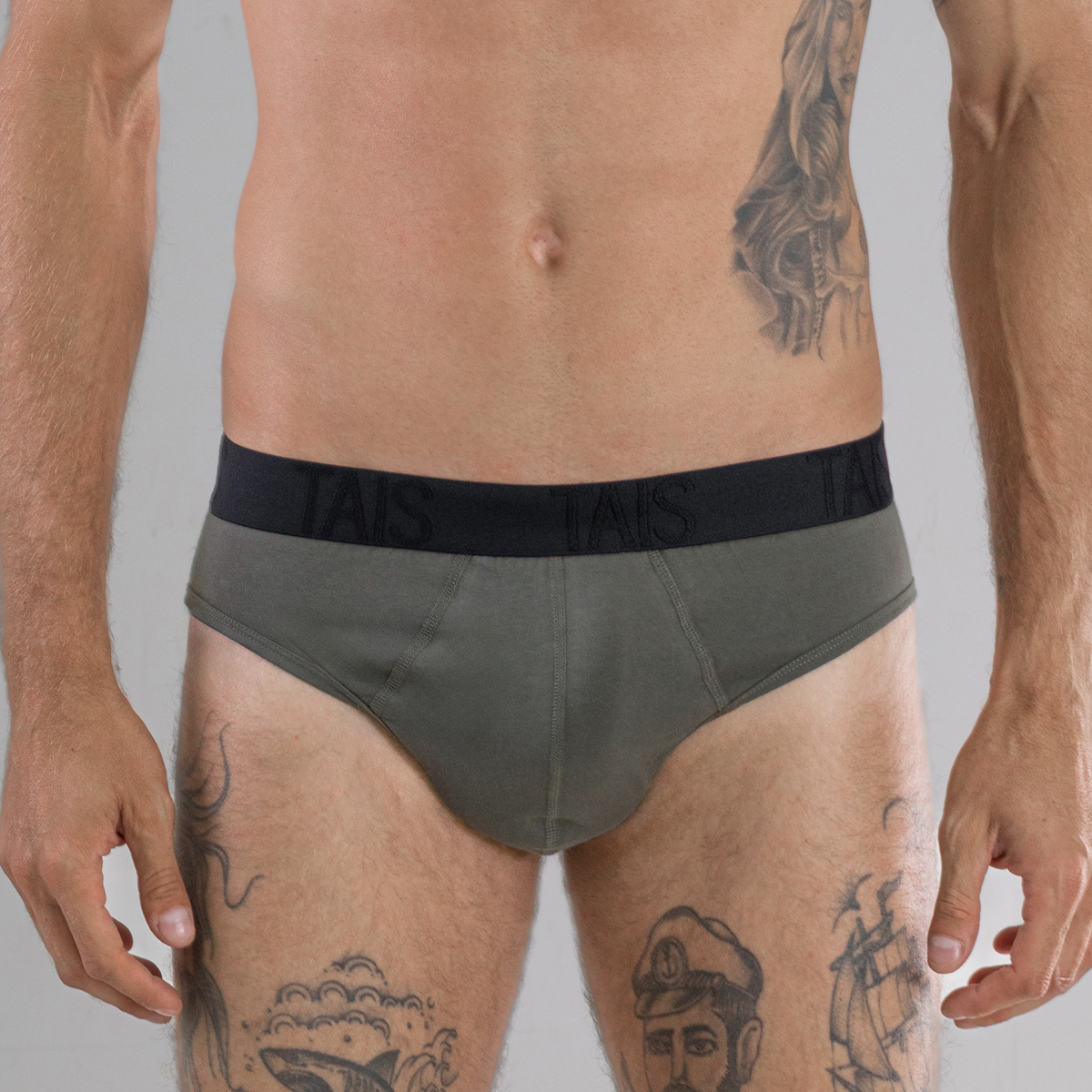 2 UNIDADES SLIP COTTON SPANDEX MARENGO HAPPY BOOLLS - 1
