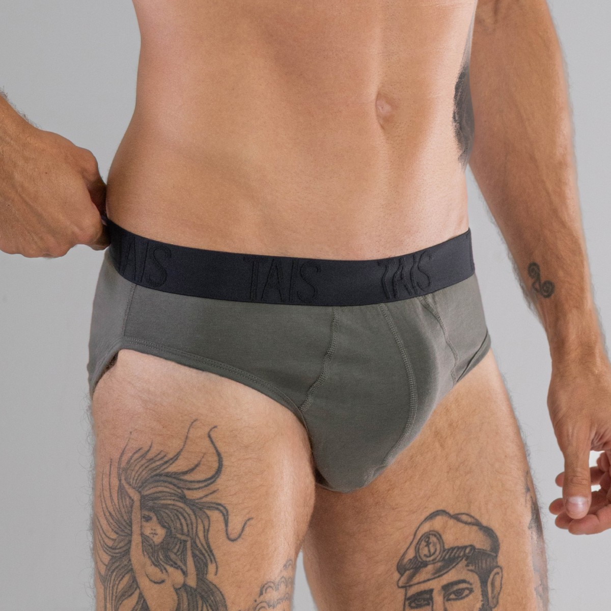 2 UNIDADES SLIP COTTON SPANDEX MARENGO HAPPY BOOLLS - 2