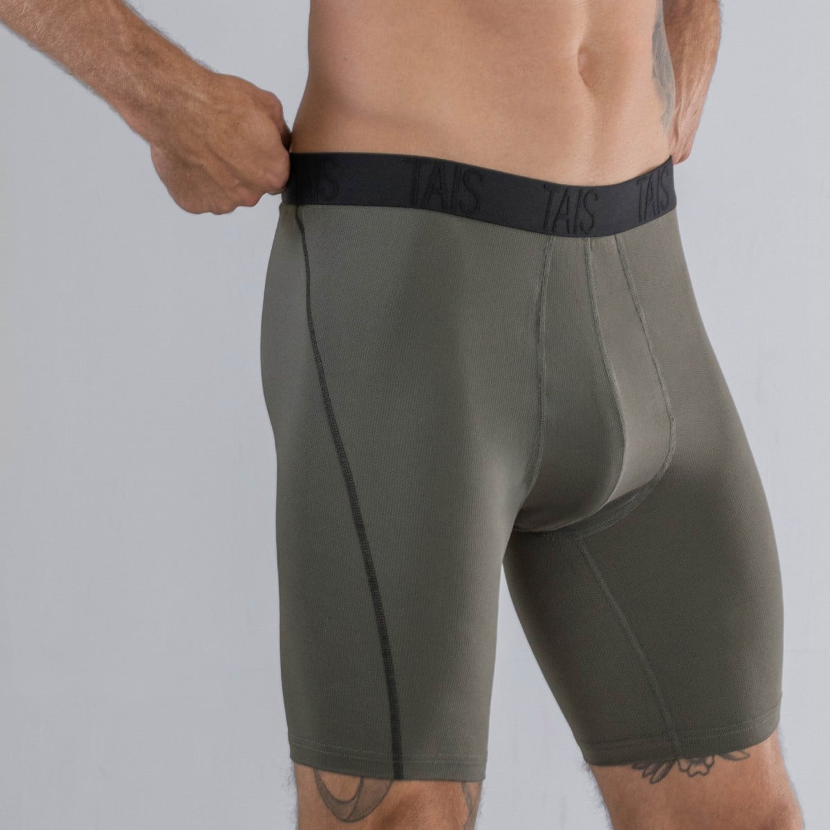 2 UNIDADES BOXER LARGO SPORT LISO MARENGO HAPPY BOOLLS - 1