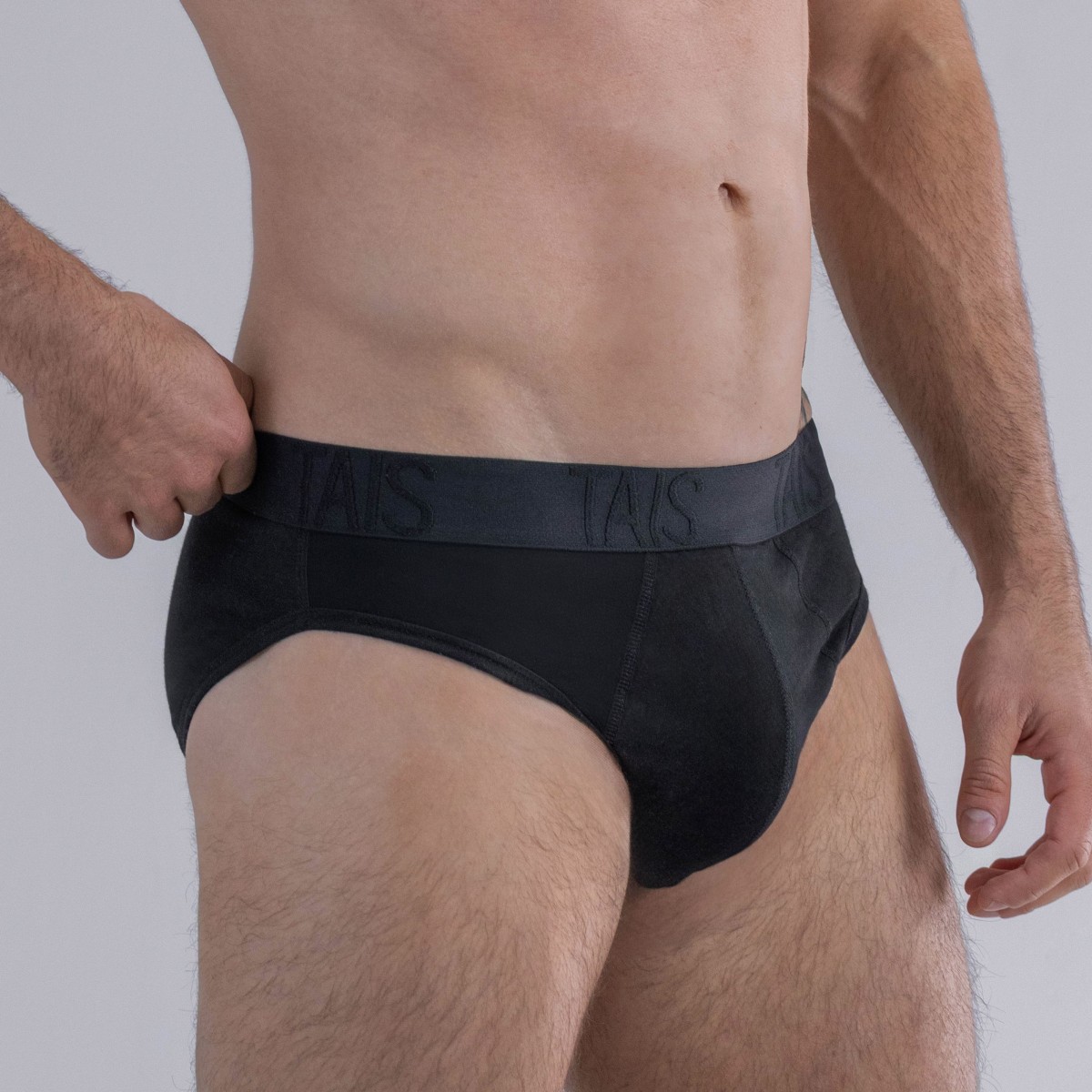 2 UNIDADES SLIP COTTON SPANDEX EN COLOR NEGRO HAPPY BOOLLS - 2