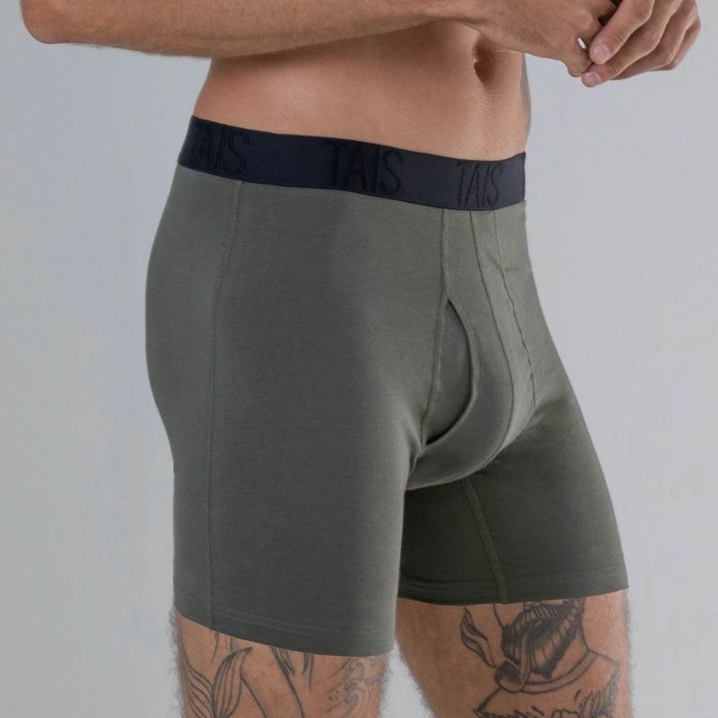 2 UNIDADES BOXER LARGO LISO MARENGO HAPPY BOOLLS - 2