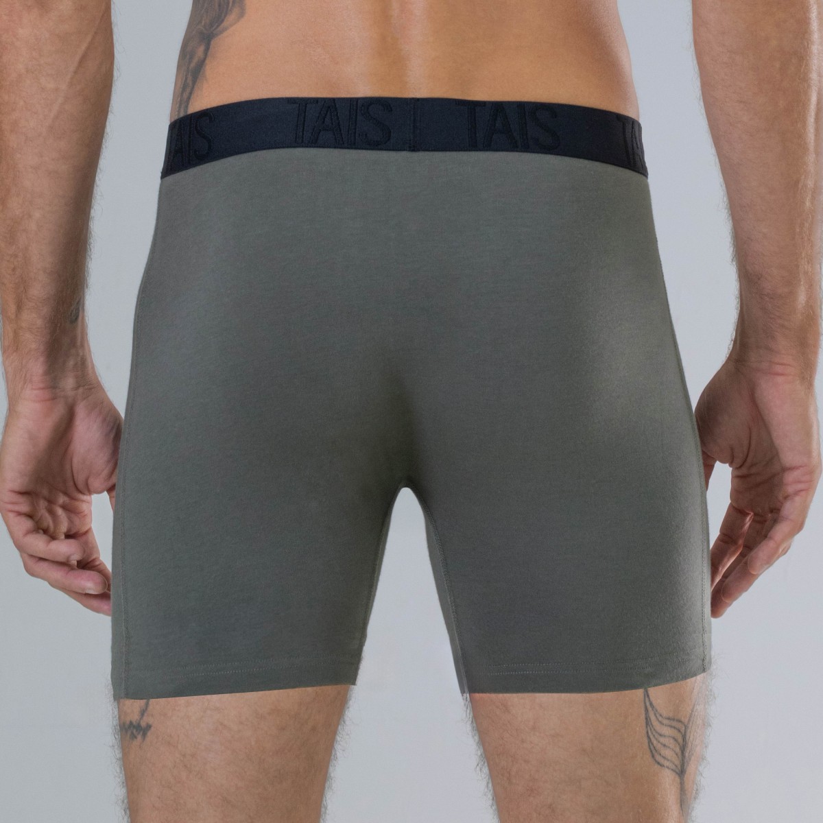 2 UNIDADES BOXER LARGO LISO MARENGO HAPPY BOOLLS - 3