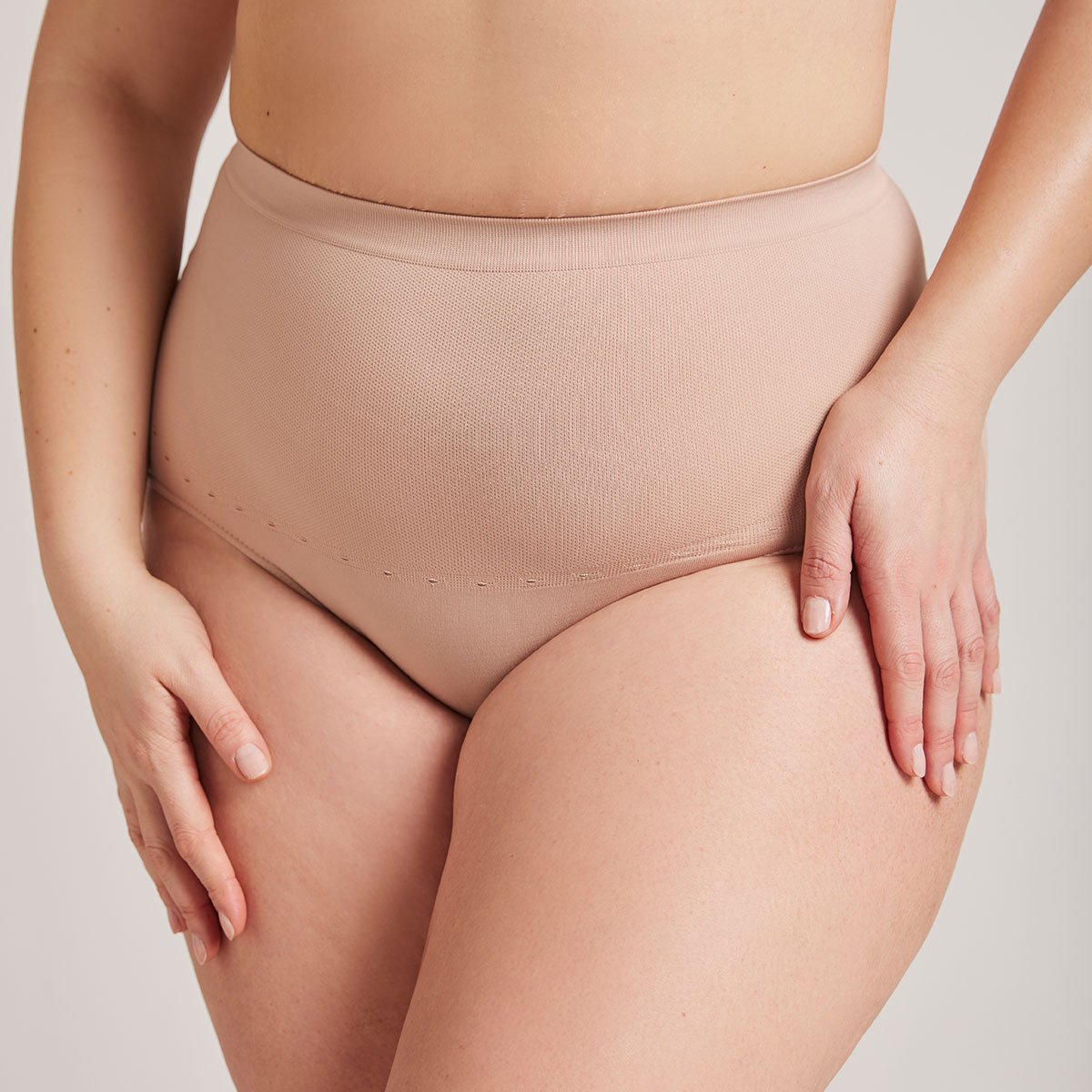 PACK CALZÓN ALTO CONFORT SIZE NUDE MONARCH - 2