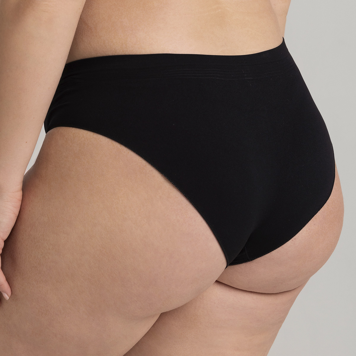 PACK PANTALETA MICROFIBRA EN COLOR NEGRO MONARCH - 3