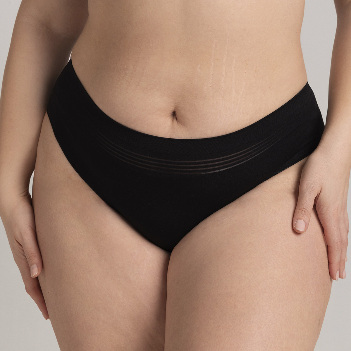 PACK CALZÓN BIKINI MICROFIBRA EN COLOR NEGRO MONARCH - 1