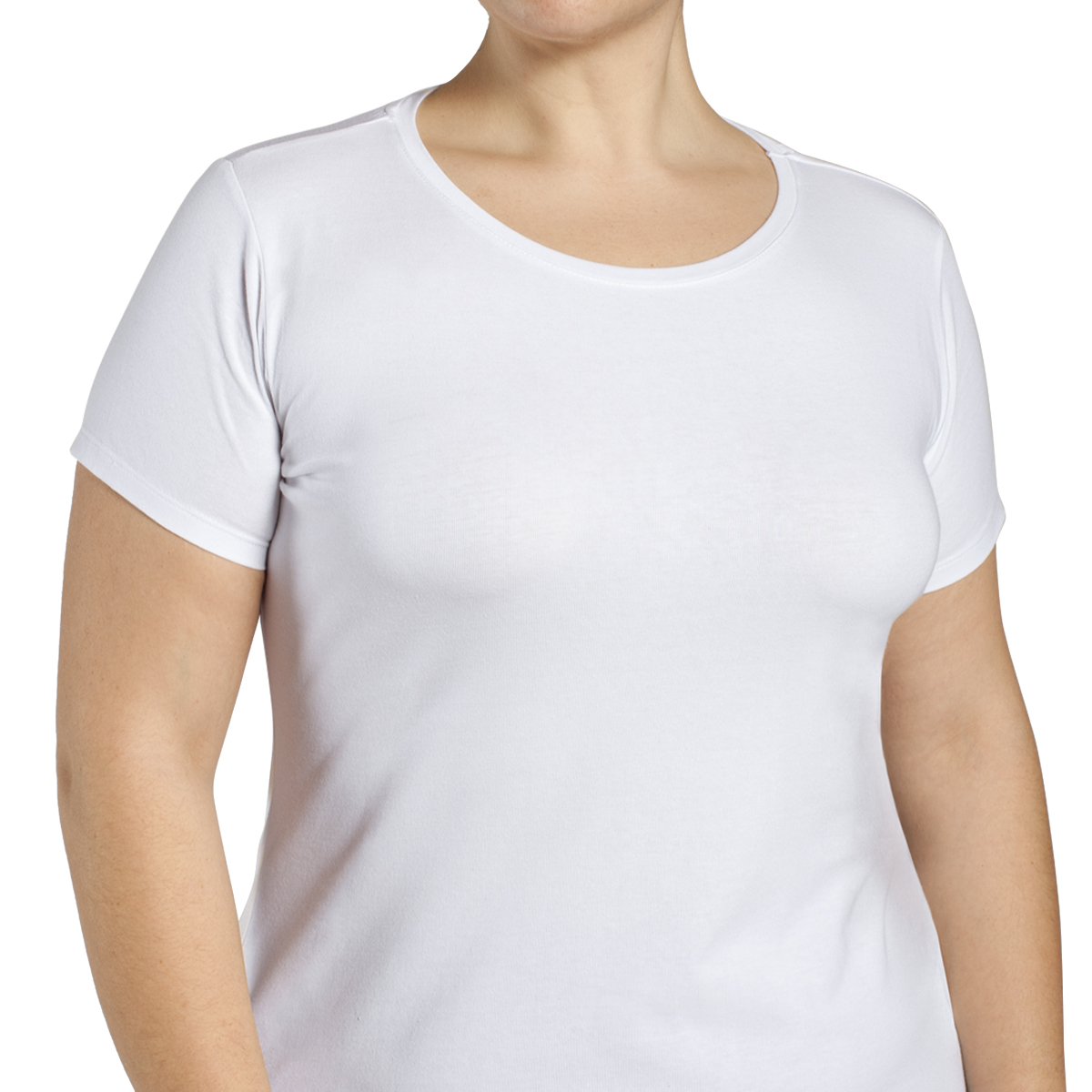 CAMISETA ALGODÓN CUELLO POLO MANGA CORTA EN COLOR BLANCO MONARCH - 3