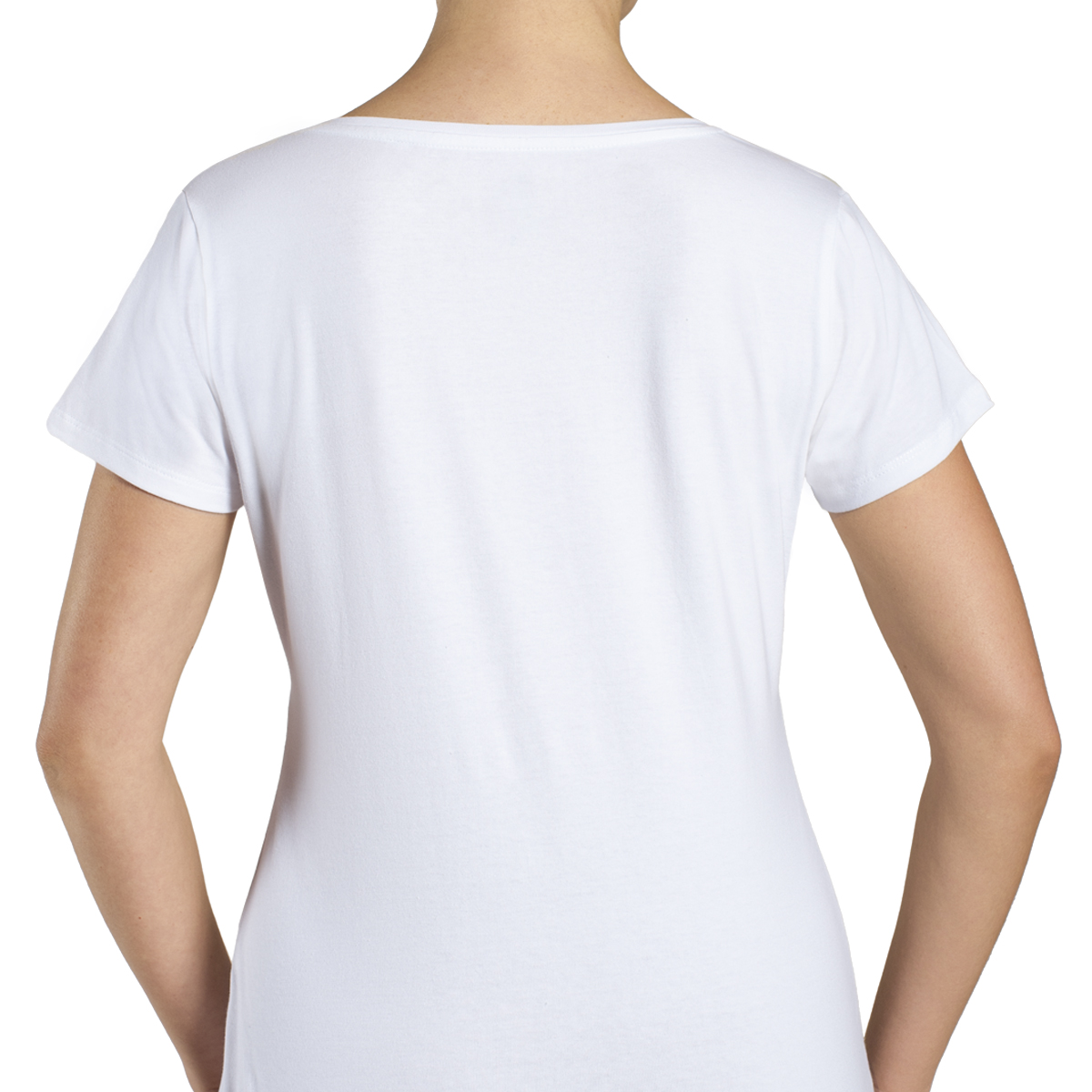 CAMISETA ALGODÓN CUELLO POLO MANGA CORTA EN COLOR BLANCO MONARCH - 4