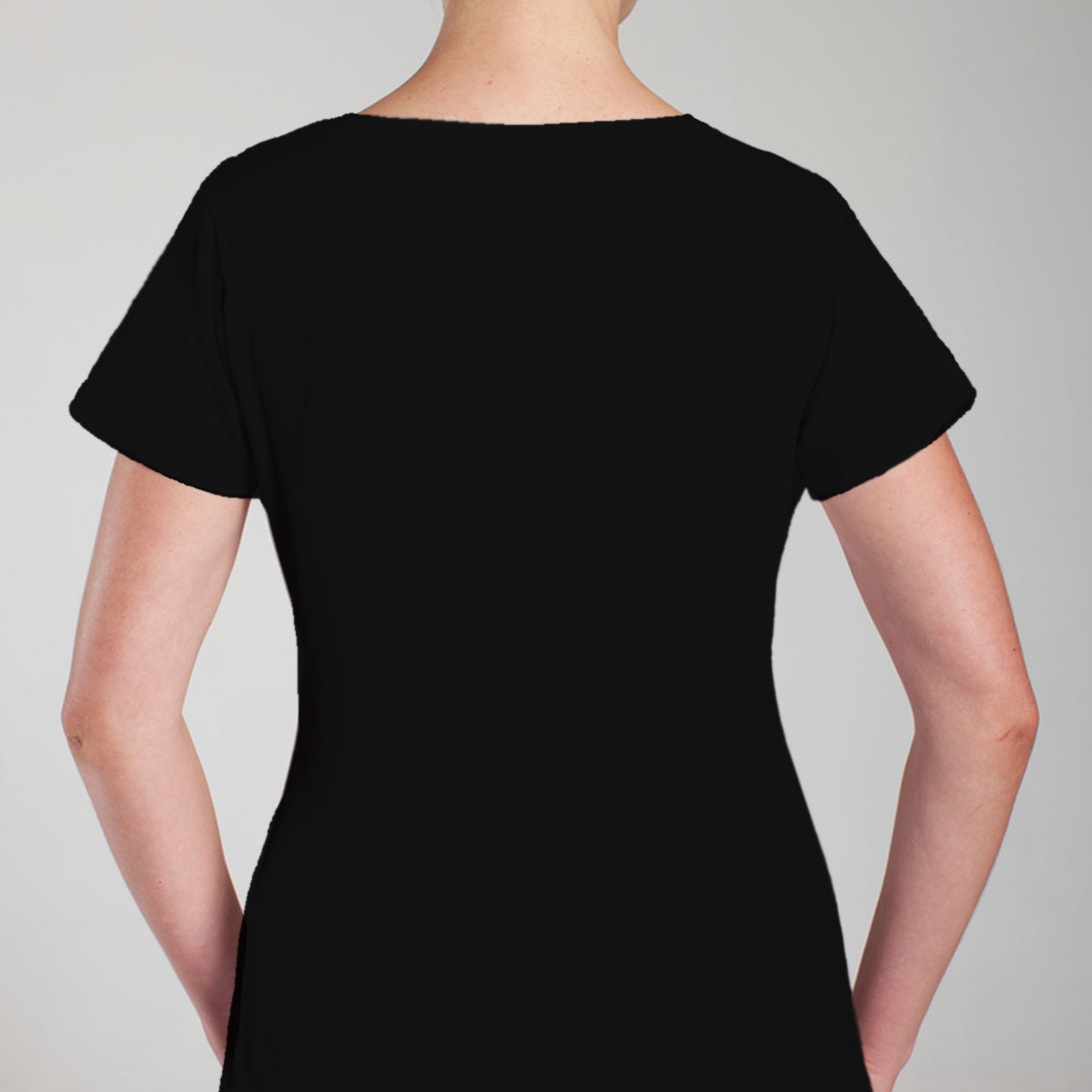CAMISETA ALGODÓN CUELLO POLO MANGA CORTA EN COLOR NEGRO MONARCH - 2