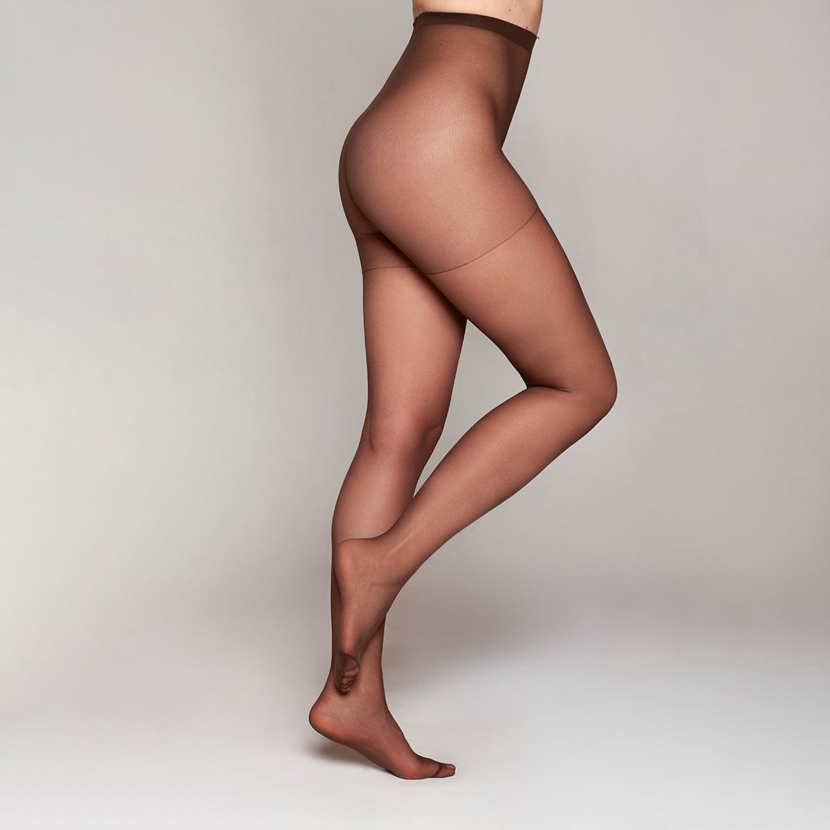 PANTY L'ASSTICA 20 DENIER CHOCOLATE LASST - 1