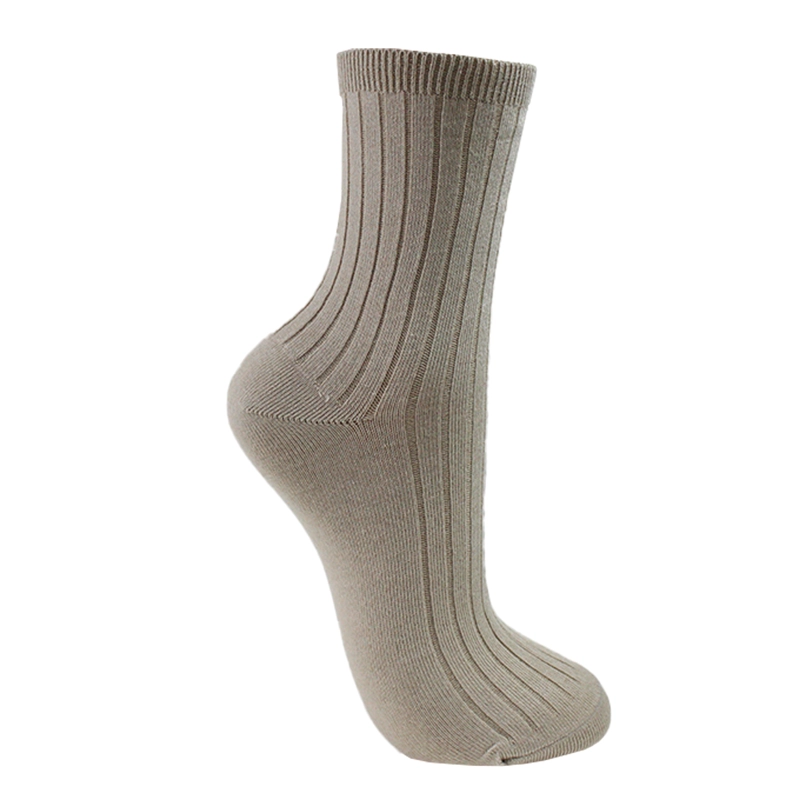 CALCETIN BAMBOO MUJER ACANALADO MONARCH - 1
