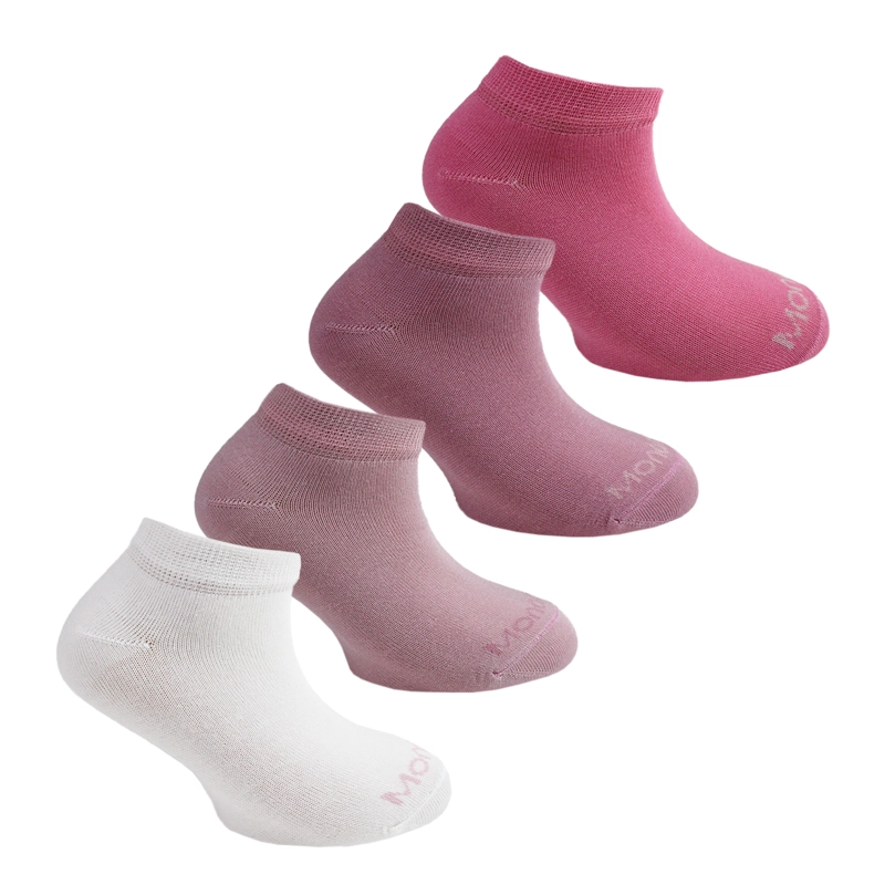4 PARES CALCETIN BASIC INFANTIL BAMBOO MONARCH - 1