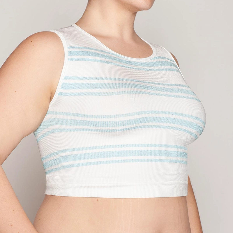 POLERA CROP LUREX RAYAS LASST - 6
