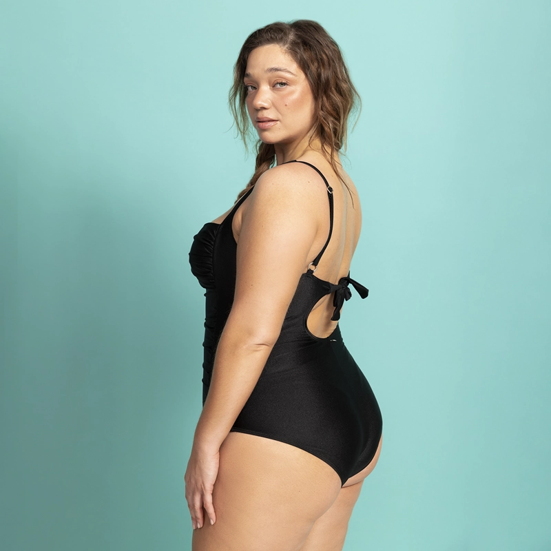 TRAJE DE BAÑO DRAPEADO WAVY - 2