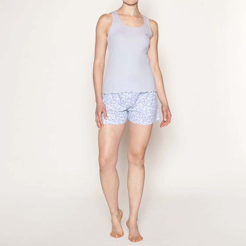 PIJAMA MUJER 2 PZAS MUSCULOSA MONARCH - 2