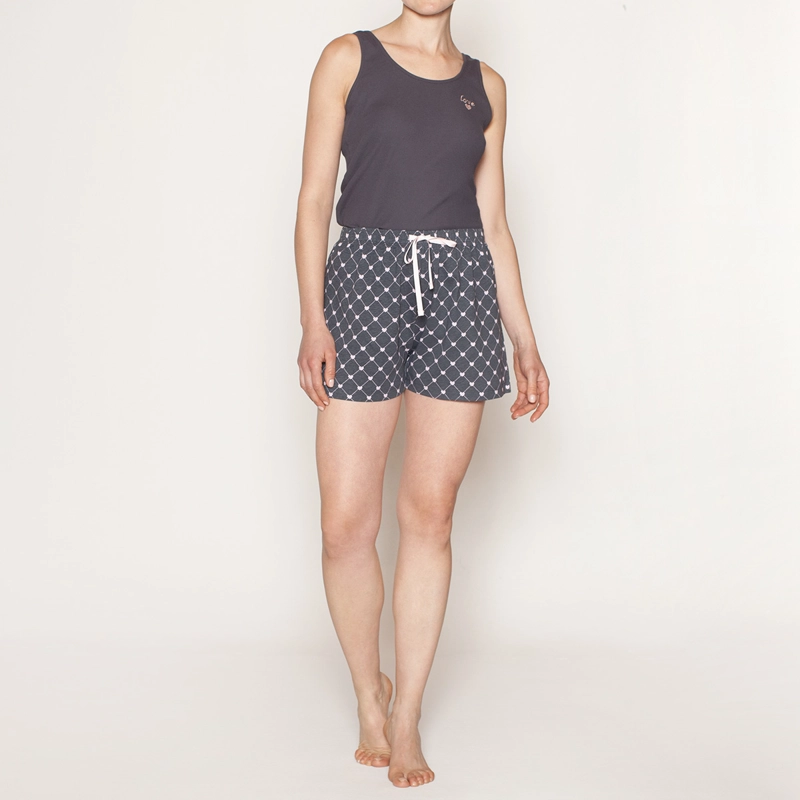 PIJAMA MUJER 2 PZAS MUSCULOSA MONARCH - 2