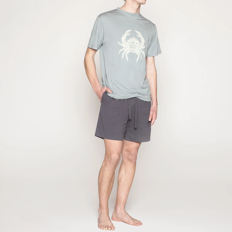 PIJAMA HOMBRE PZAS DISEÑO CUELLO REDONDO MONARCH - 1